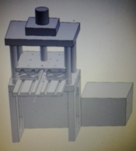 Alat Pembuatan Genteng dengan Produktivitas 150 Persen Alat Genteng