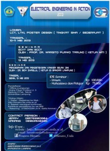EEA 10—13 Mei 2013 teknik elektro